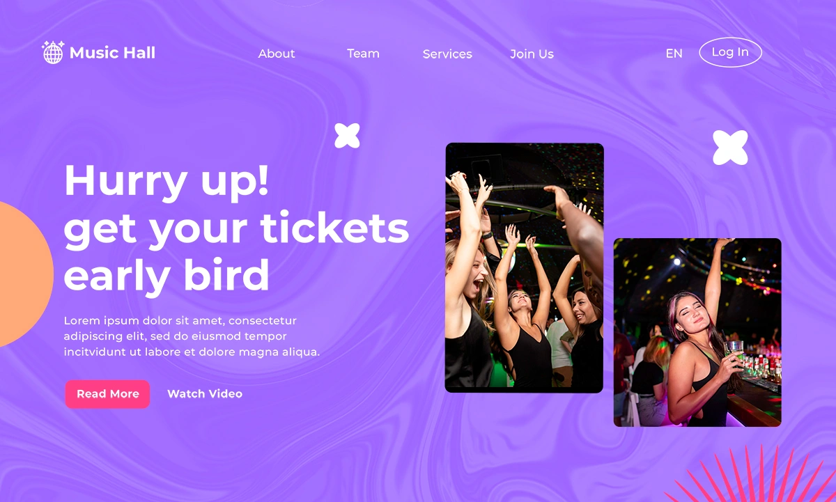 Event booking platforms