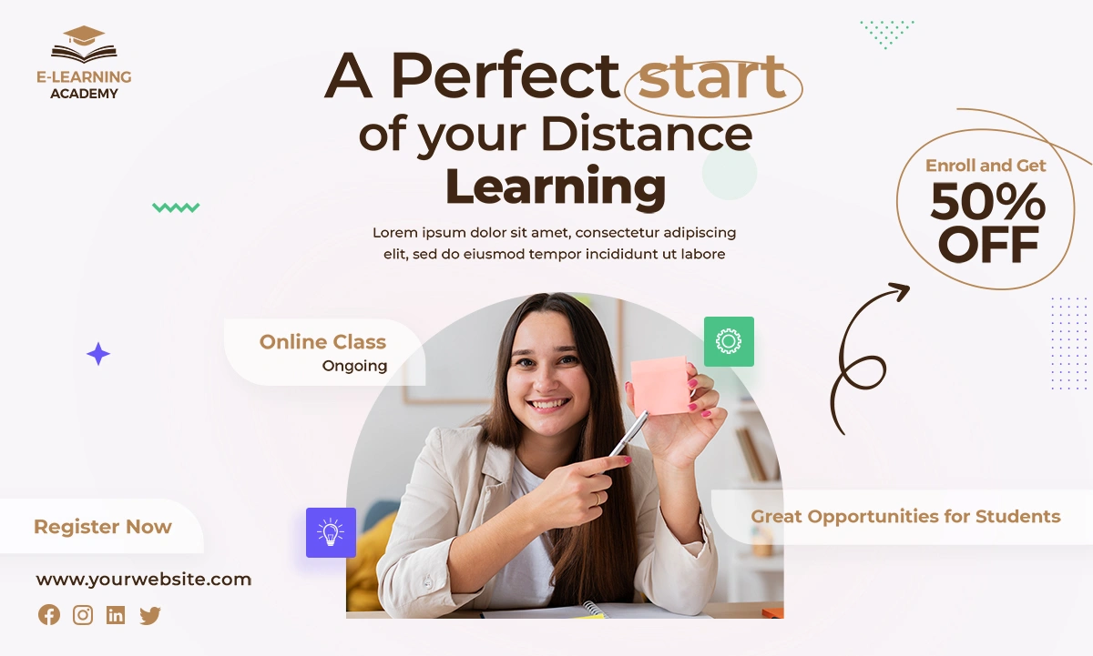 E-learning (virtual classroom)