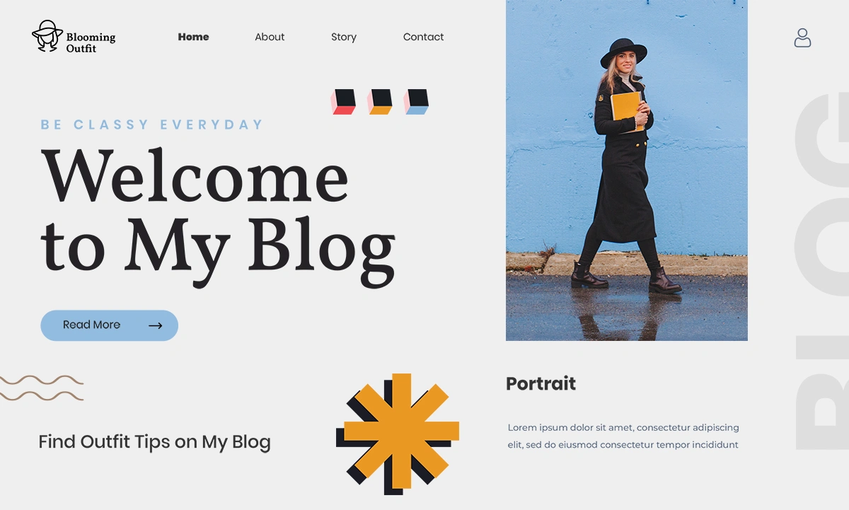 Blogging platform development